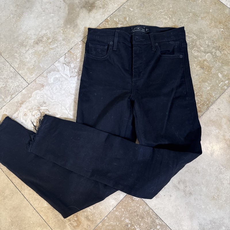 Lucky Brand Bridgete Skinny Jeans Womens Size 0/24 Button Fly High Rise Ankle