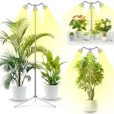 Grow Lights for Indoor Plants 15-62 Inches Height Three Heads Full Spectrum
