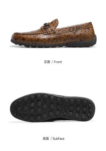 Mens Summer New Low Heel Soft Loafers Retro Business British Bean Casual Shoes - Picture 12 of 16