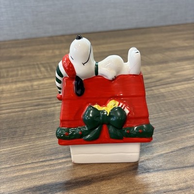 WILLITTS Music Box - Snoopy & Woodstock - We Wish You A Merry Christmas