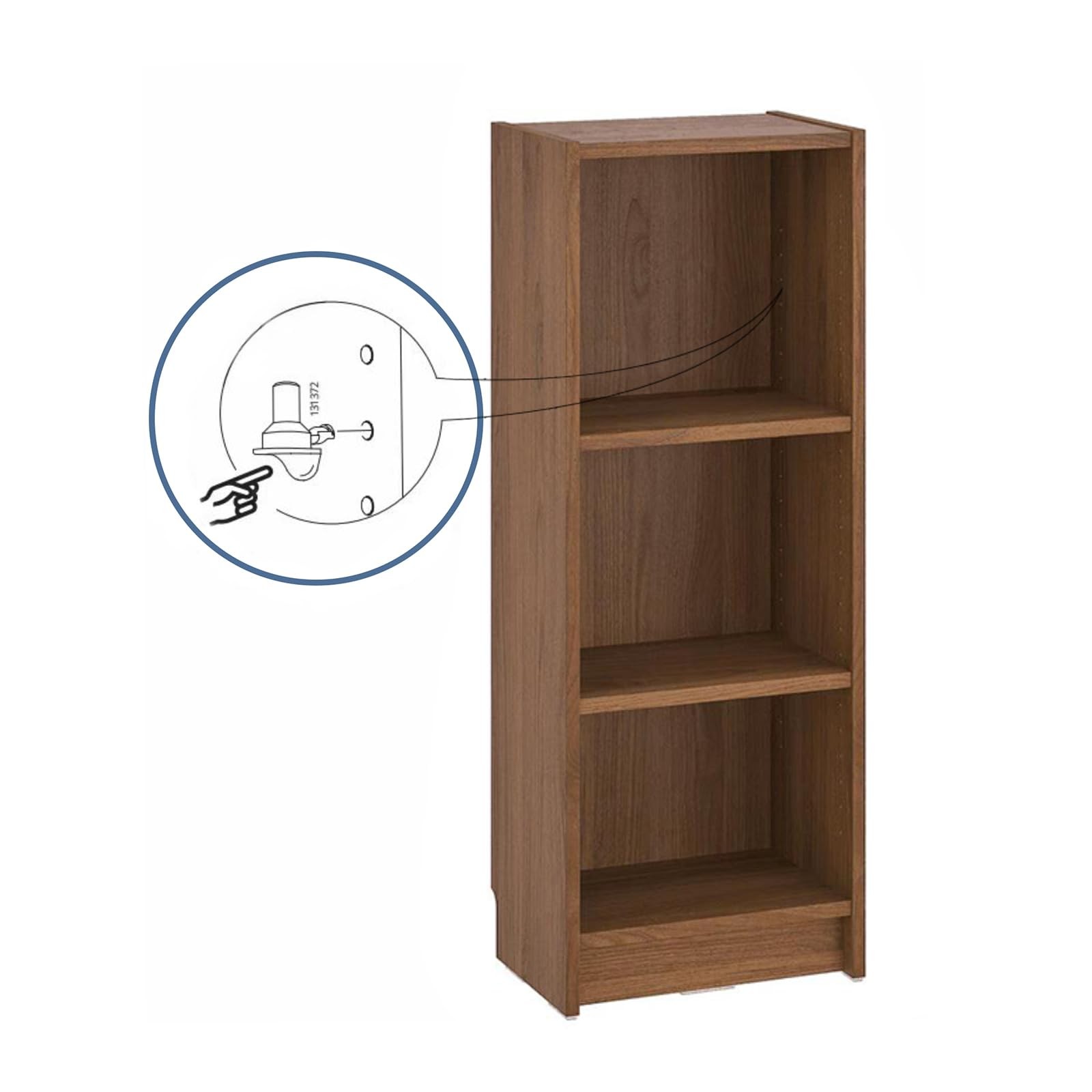 30 picchetti da libreria IKEA in lega di zinco foto 5