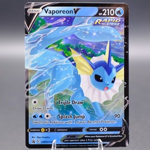 Vaporeon V - SWSH150 Promo SWSH: Sword & Shield Promo Cards Pokemon TCG NM