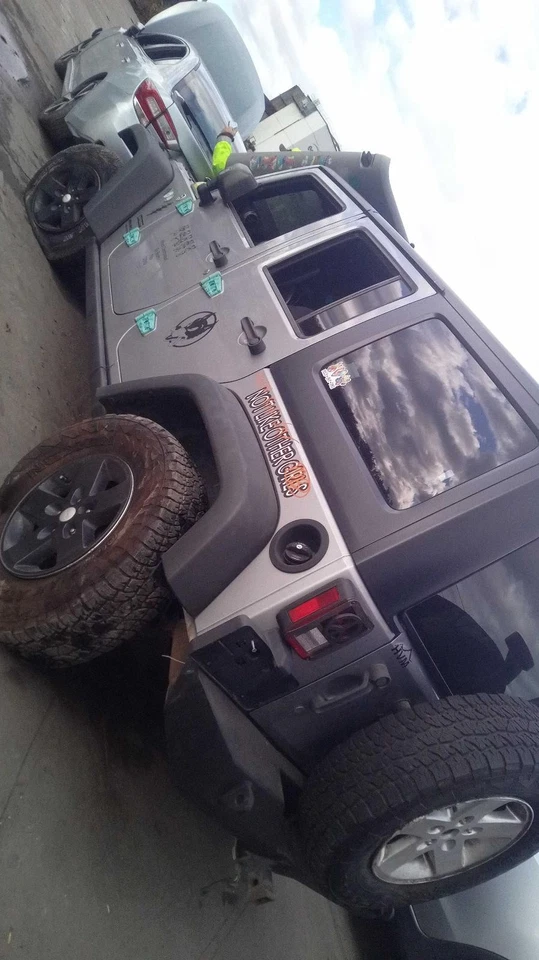 Conjunto de eje trasero usado para: Jeep Wrangler Dana 44 LHD 2015 relación 3,21 Rea Foto 2 de 4