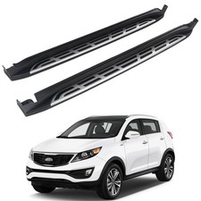 SIDE STEPS FIXED ALUMINIUM RUNNING BOARDS FOOT RAIL FOR KIA SPORTAGE 2016-2021