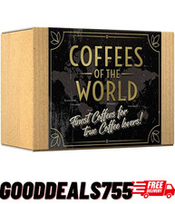 Ground Coffee Gift Set - COFFEES OF THE WORLD | Ground Coffee 600g (6 x 100g) 36.75 per kilo