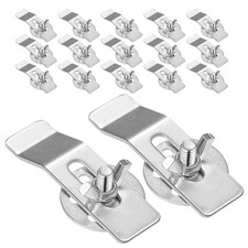 20 Pcs Stainless Steel Undermount Sink Clips Brackets Installation Support Clips