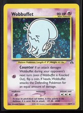 Wobbuffet 16/75 Neo Discovery 2001 Holo Rare SWIRL WOTC Pokémon Card on eBay