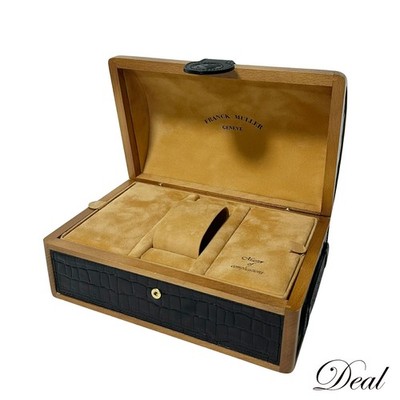 FRANCK MULLER Conquistador Uhrenbox Schwarz Herren Aufbewahrung aus Japan