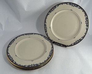 (4) LENOX BONE CHINA LIBERTY PRESIDENTIAL 10.5" DINNER PLATES (1983-2007) USA