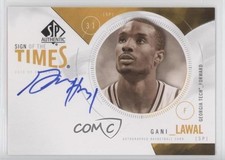 2010-11 SP Authentic Sign of the Times Gani Lawal #S-GL Auto a8r