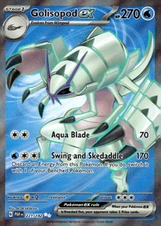 Golisopod ex Ultra Rare SV04: Paradox Rift 221/182 NM
