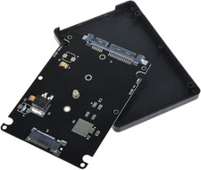 M.2 NGFF SSD to 2.5" SATA III Enclosure 7Mm Drive Adapter 2242 2260 2280