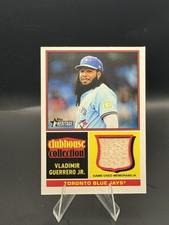 2025 Topps Heritage Vladimir Guerrero Jr. Clubhouse Collection Relic Blue Jays
