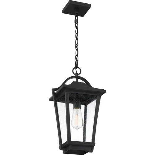 Quoizel DRS1911EK OPEN BOX Darius Outdoor Pendant or Chandeller Earth Black - Picture 4 of 9