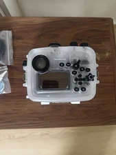 SeaFrogs 60M/195FT Waterproof Housing for Sony A6xxx Series – Salted Line