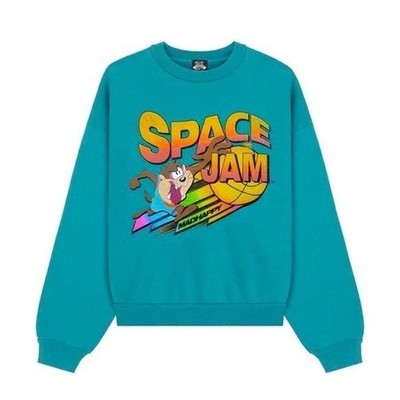 VTG Madhappy Sweatshirt Sz Small Space Jam Taz Crewneck 100% Cotton Looney Tunes