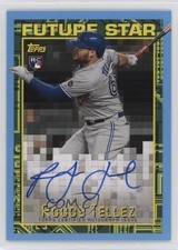 2019 Archives 1994 Topps Future Stars Blue /25 Rowdy Tellez #94FSA-RT Auto 10k8