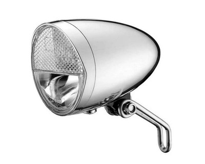 Union LED-Scheinwerfer Classico ChromE-Bike (6V-44V) UN4990E, 30 LUX. K-1657