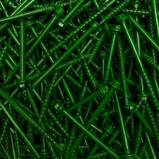 STRUCTURAL TIMBER SLEEPER DECKING SCREWS - HEX HEAD LANDSCAPE WOOD SCREW