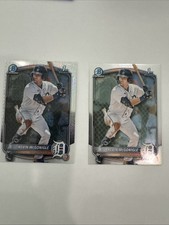 Kevin McGonigle 1st Bowman Prospect – Base & Mojo Refractor – Detroit Tigers – 2