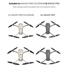 2Pair Low Noise Propellers CW&CCW 8331 Blades Props For DJI Mavic Pro (Platinum) — image 10