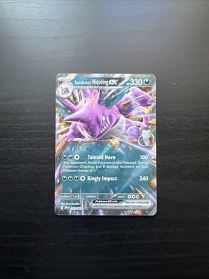 Pokémon Nidoking EX Team Rockets Destined Rivals Card 119/182 Double Rare
