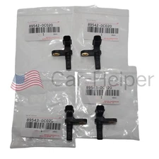 4Pcs OEM ABS Speed Sensor Front/Rear Right & Left For Toyota Tundra 07-17 US