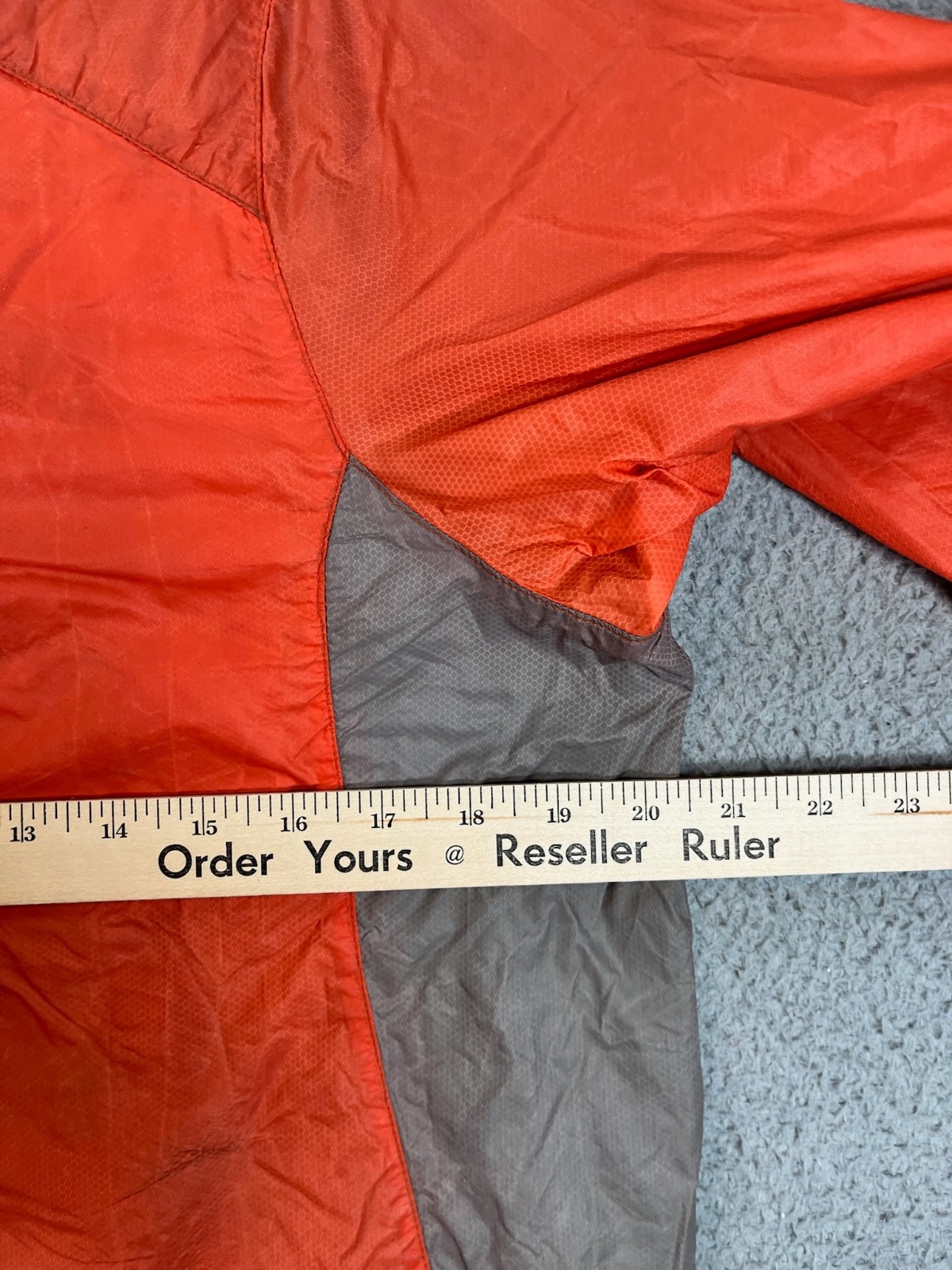 Ultimate Direction Jacket Men Medium Orange Hoode… - image 7