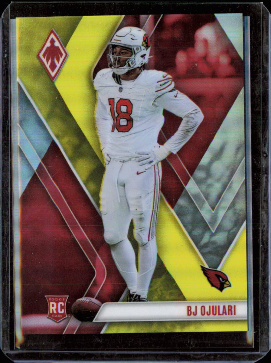 2023 Panini Phoenix #159 BJ Ojulari Yellow #/75