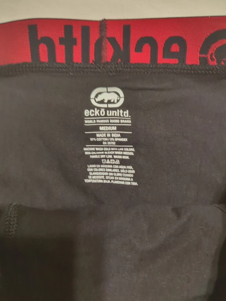 Ecko Unltd Boxer Briefs Men’s Size M — Black — NEW - Image 2 of 2