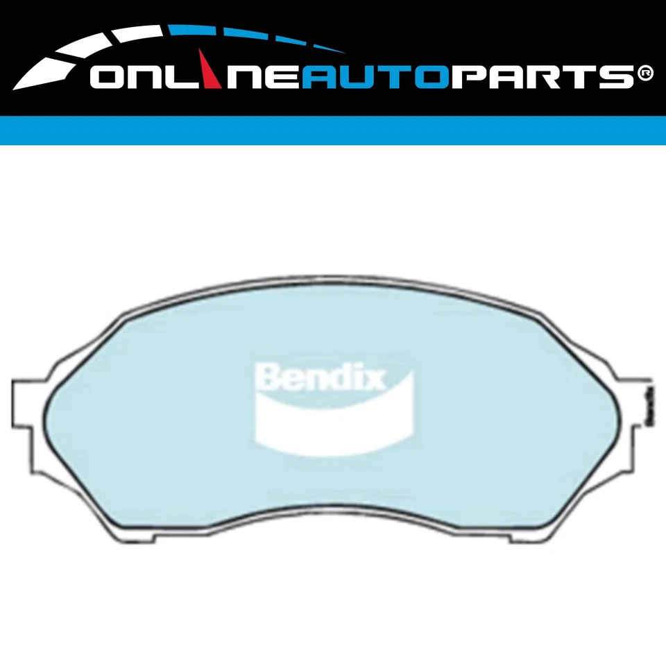 Bendix GCT Front Disc Brake Pads Set for Ford Laser KJ KN KQ 4cyl 1.6L 1994~2002 - image 2 of 3