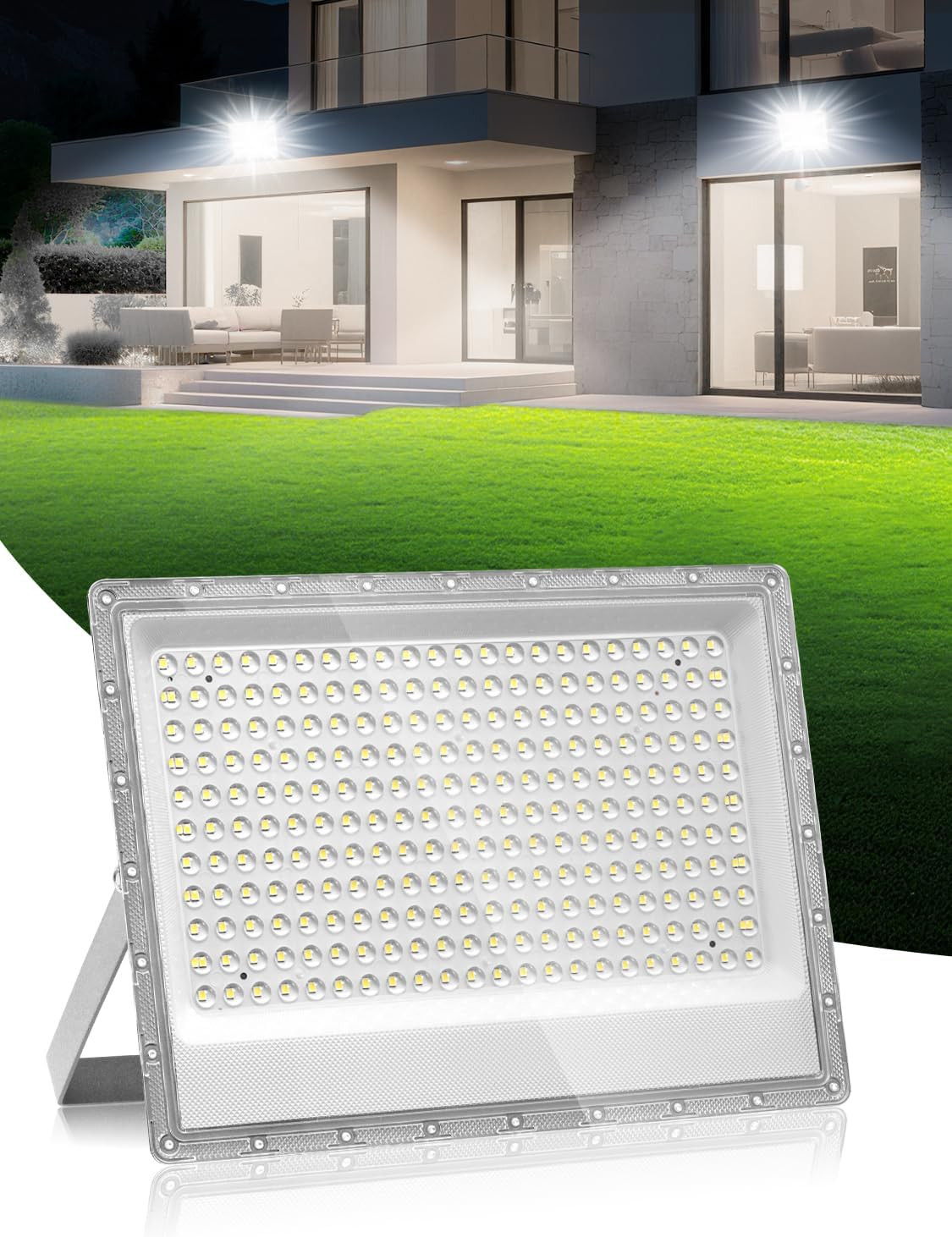 Faretto LED 200W per Magazzini e Parcheggi | 20000LM IP66 6500K