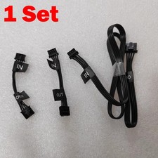For NZXT Aer RGB InOut/Input Cable Connection Cable Case Fan Adapter Cable
