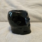 Royal Norfolk Black Ceramic 16 oz Skull Shaped Novelty Mug Gothic Halloween — photo 2