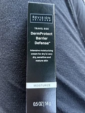 revision skincare set protect barrier defense  moisturizer  travel size 0.5 oz