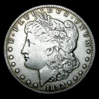 1893-CC Morgan Dollar Silver ----  Nice Details RARE Coin ---- #463U