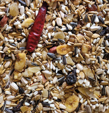 FRUITY CONURE FOOD Bartholomew aviary small cockatoo parrot cage fruit bird feed