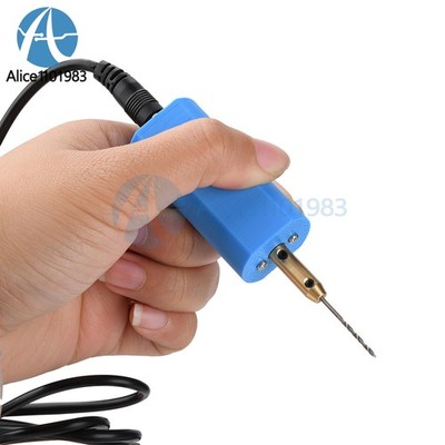 Mini Handheld Drill Bits Electric Drill Tool Set Drill Crafts Punching DIY Tool
