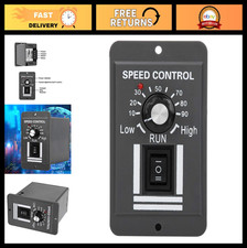 "20A DC Motor Speed Controller 12V-60V, Forward/Reverse Regulator for Brush Moto