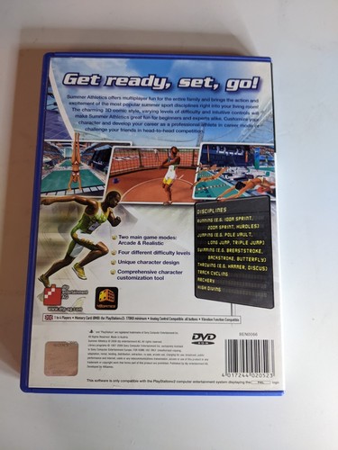 Playstation 2 Sommer Leichtathletik Spiel PAL Jahr 2008 mit Booklet - Bild 11 von 15