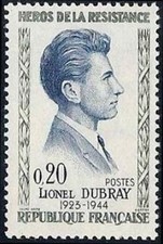 France Yvert Num 1289 ** Resistance  1961