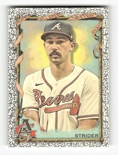 2023 Topps Allen & Ginter Foil Filigree Spencer Strider #4 Atlanta Braves