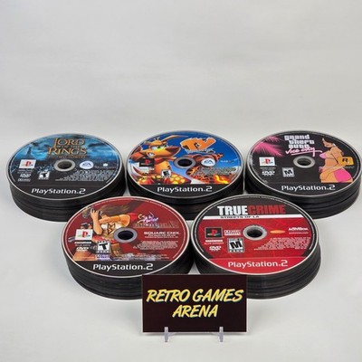 Lot of 100x PlayStation 2 PS2 Discs LOT A (UNTESTED) Some will need resurfaced