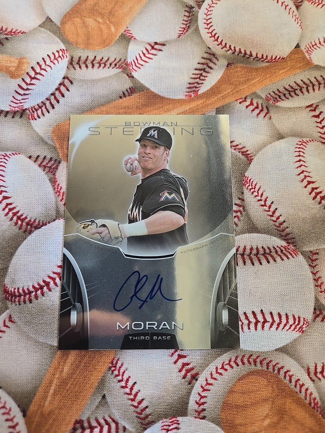 2013 Bowman Sterling - Prospect Autographs Colin Moran #BSAP-CM (AU, RC)