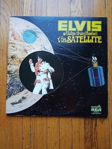 Elvis Presley Aloha From Hawaii Via Satellite RCA 1972 2LP