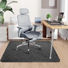 Office Chair Mat for Hardwood & Tile Floor, 36" X 48" Heavy Duty Computer Gaming