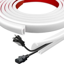Silicone Cord Hider For Wall 118" Cable Concealer Channel Home Office Cable 1PC
