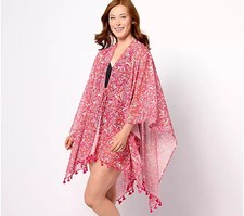 Belle Beach by Kim Gravel Tropi-Cool Key West Cover-Up Malibu Mod,M/L A639117