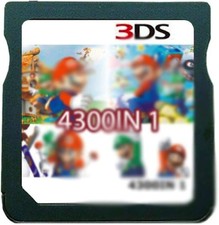 SUNE 4300 Games in 1 DS Game Super Combo Cartridge for DS NDS NDSL NDSi 3DS XL