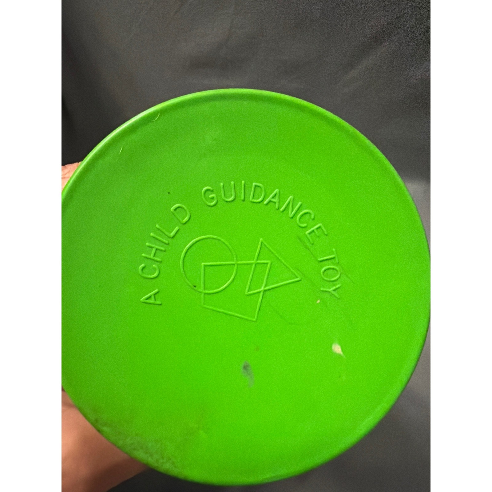 Vintage Child Guidance Toy Green Bead Maze Dexterity Puzzle Hourglass ...